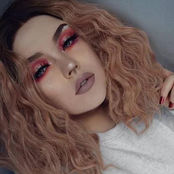 Ombre Pink Beauty LaceFront Wig - Thumbnail 9