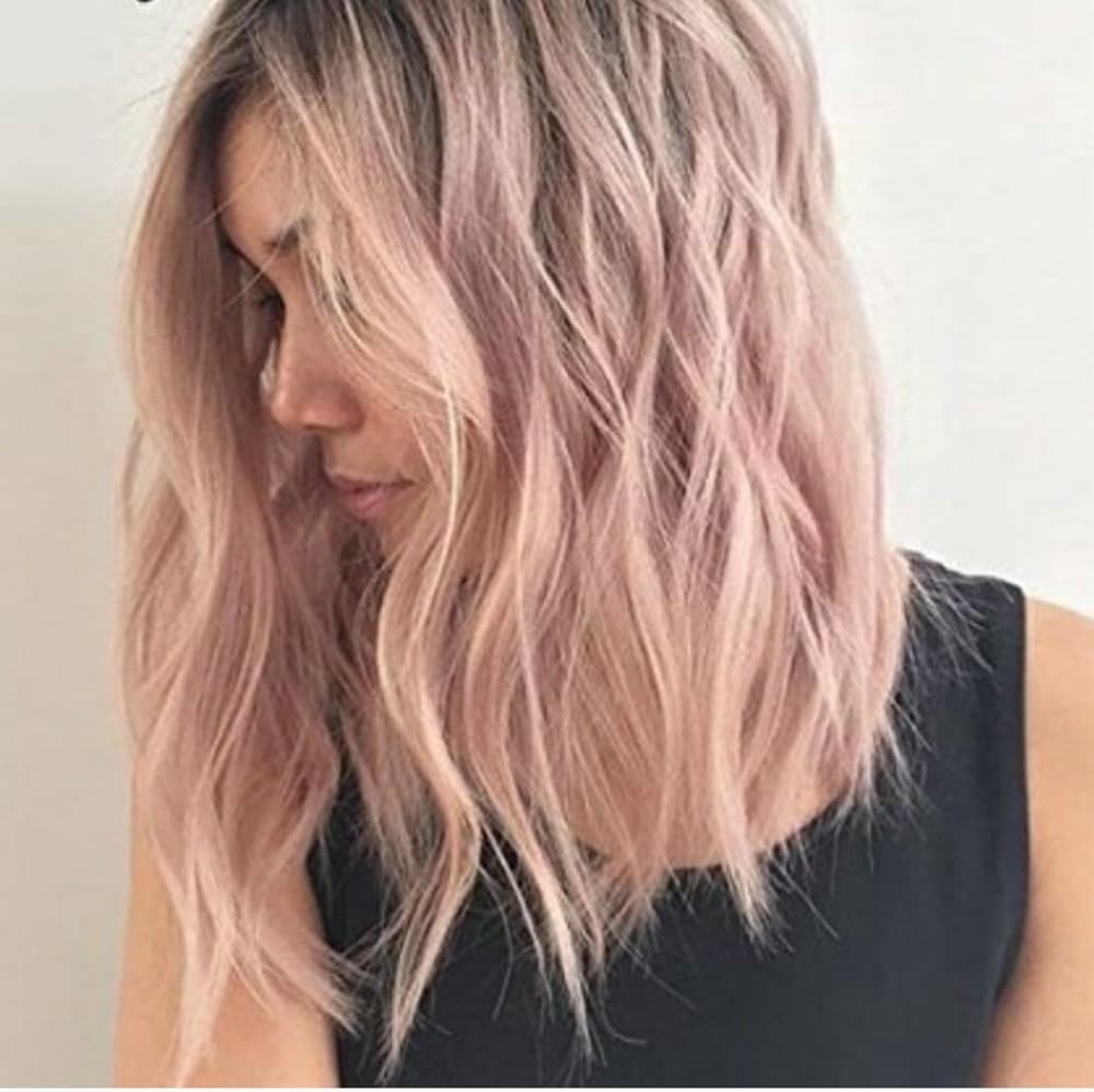 Ombre Pink Beauty LaceFront Wig - Thumbnail 2