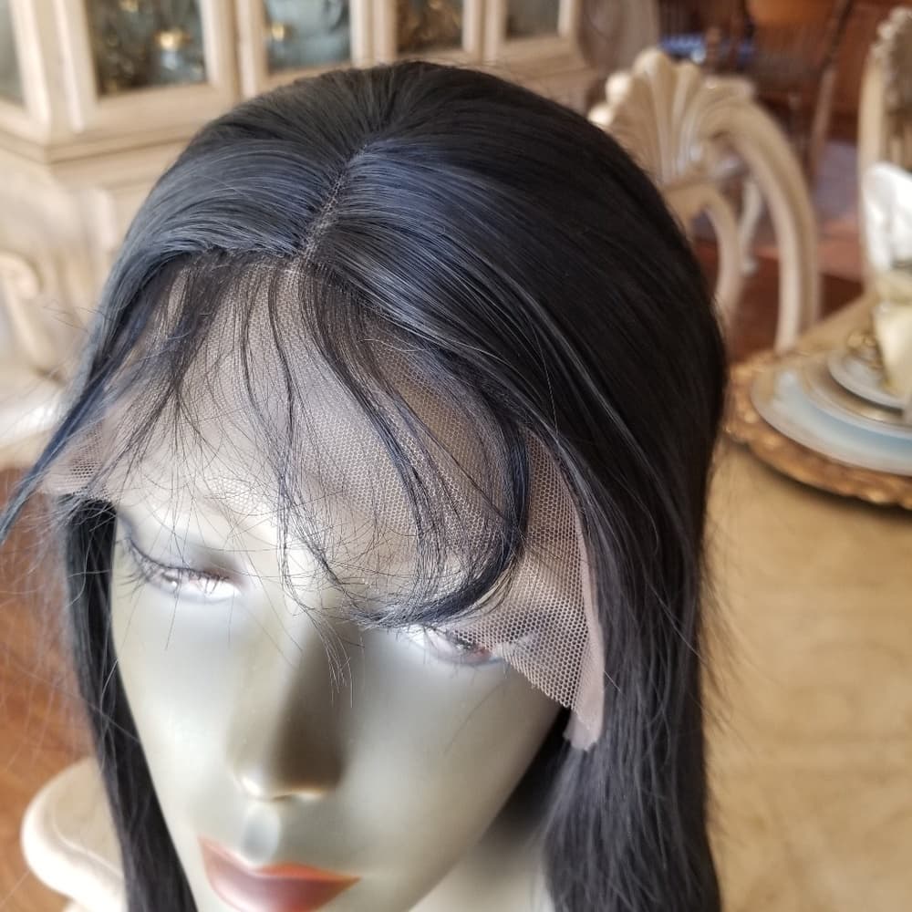 Silky Straight Lace Front Wig 22-26 inches - Thumbnail 4