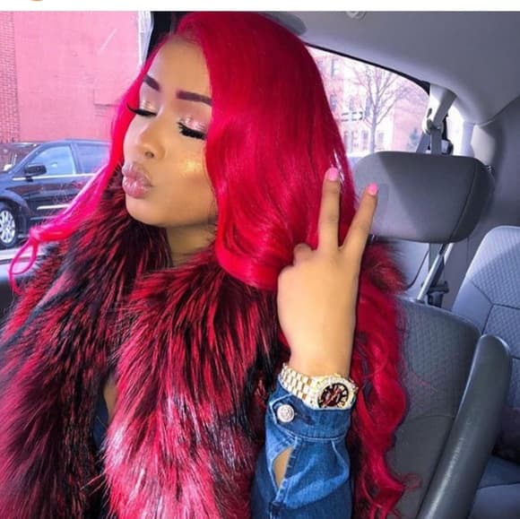Red Beauty Lace Front Wig - Thumbnail 2