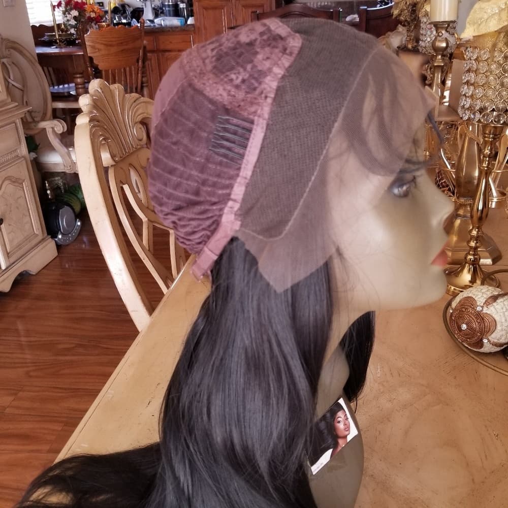 Silky Straight Lace Front Wig 22-26 inches - Thumbnail 2