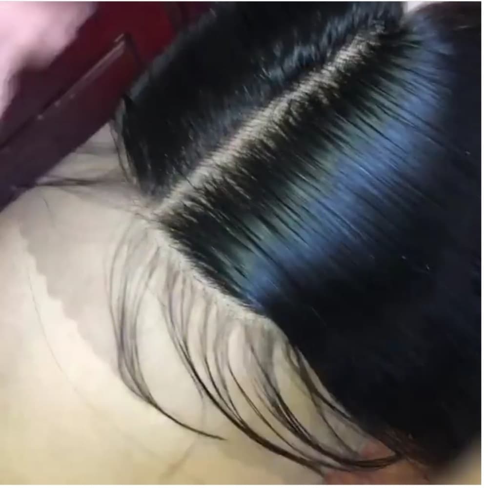 Virgin Mink Full Lace Wig-Part Anywhere!! - Thumbnail 4