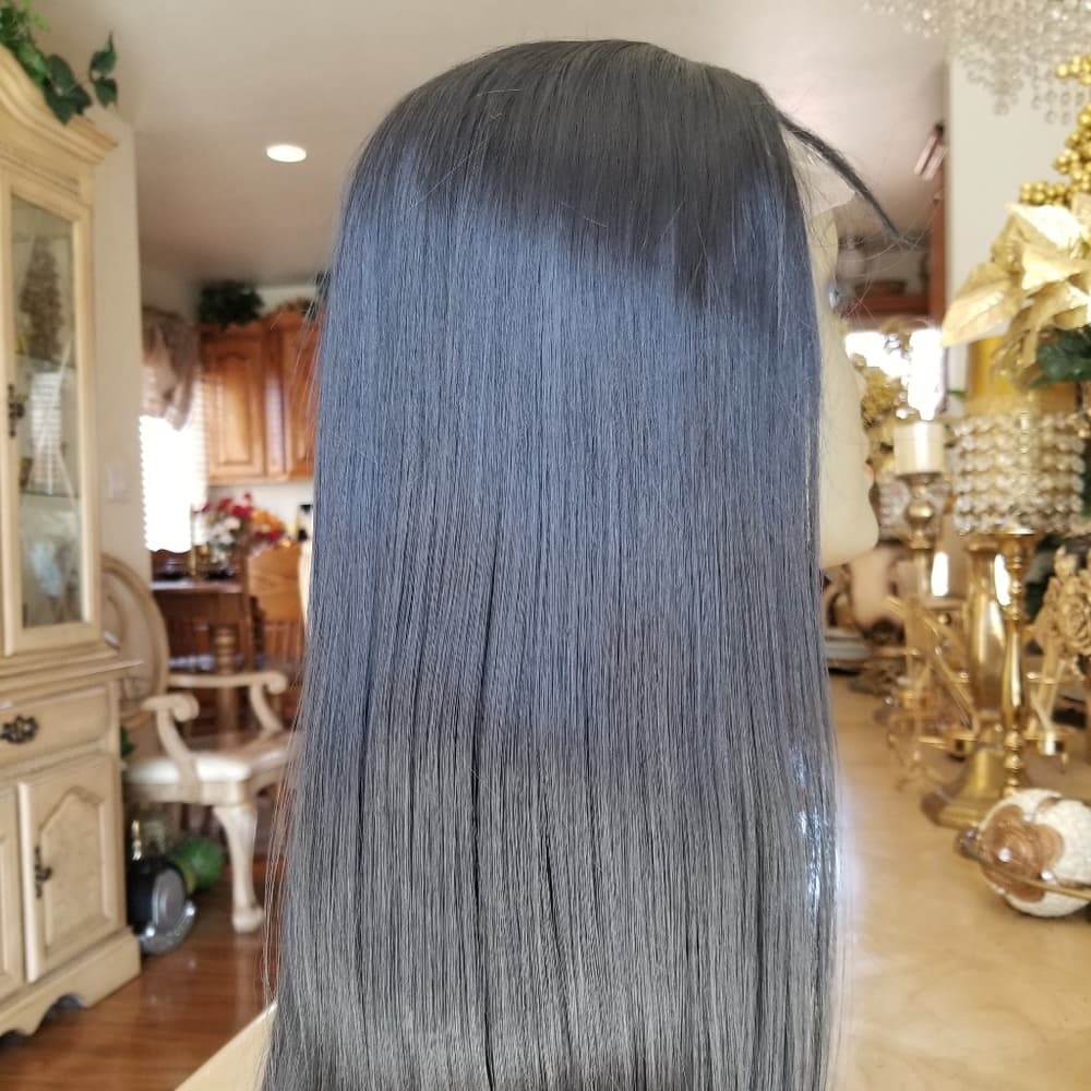 Silky Straight Lace Front Wig 22-26 inches - Thumbnail 5