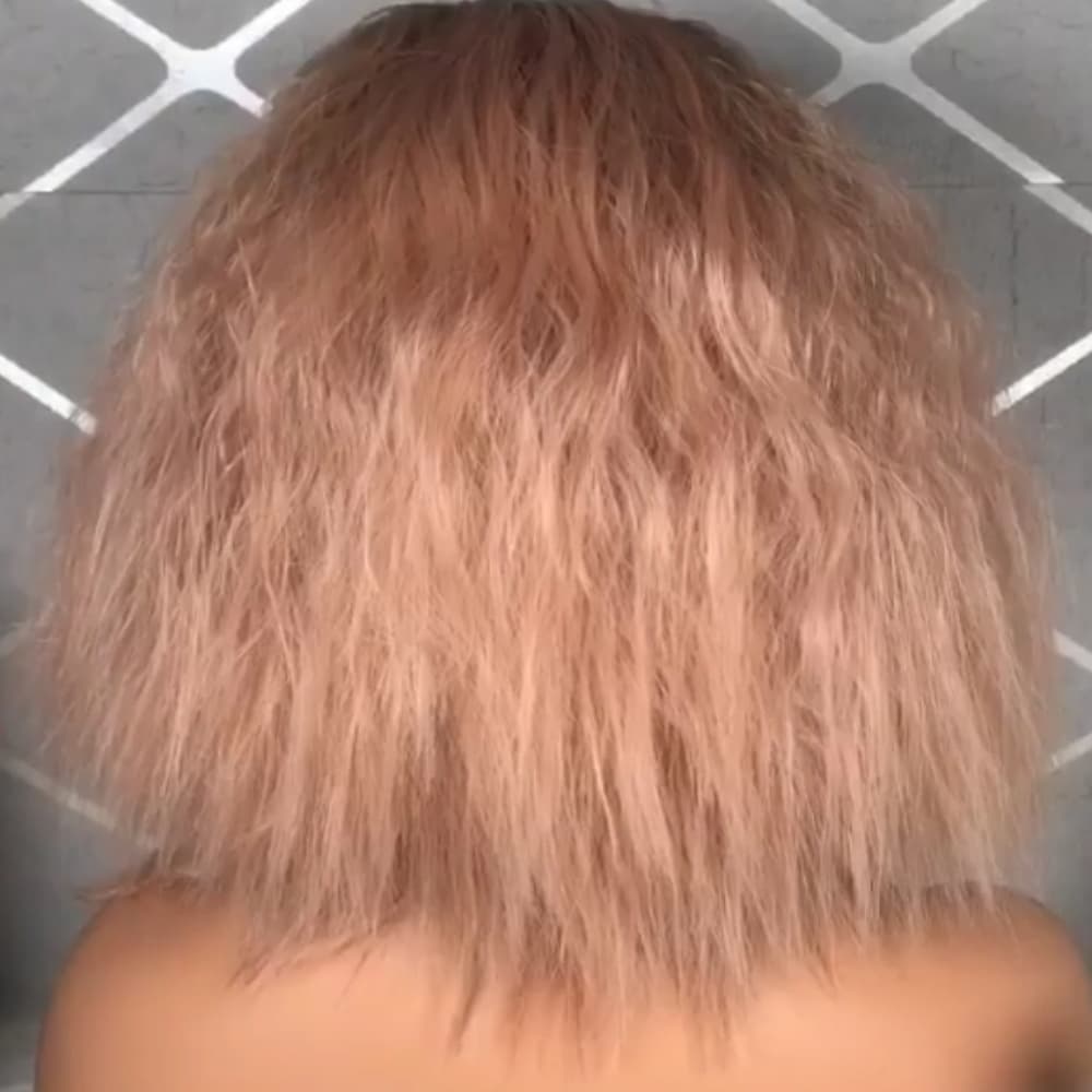 Ombre Pink Beauty LaceFront Wig - Thumbnail 6