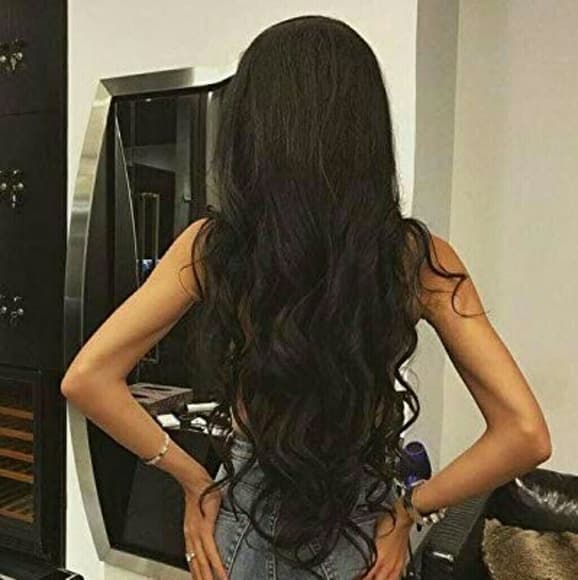 Dark Brown Beauty Lace Front Wig - Thumbnail 2