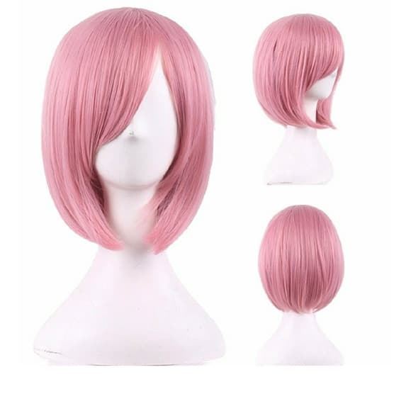 Pink Beauty Bob Beauty Wig - Thumbnail 5