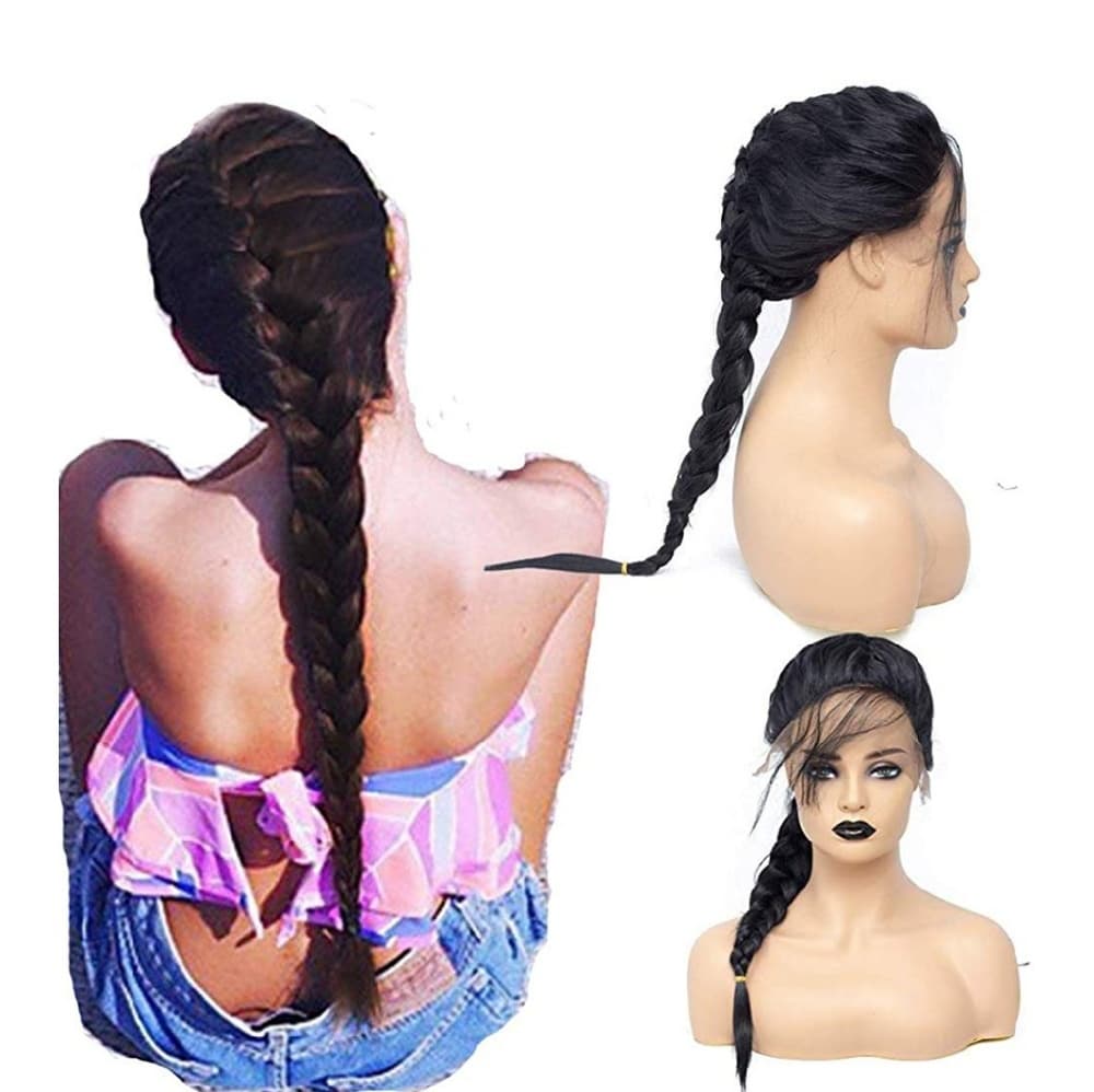 Braid Lace Front Wig - Thumbnail 7