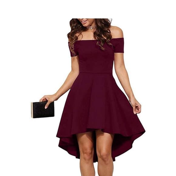 Off Shoulder Beauty Dress - Thumbnail 9