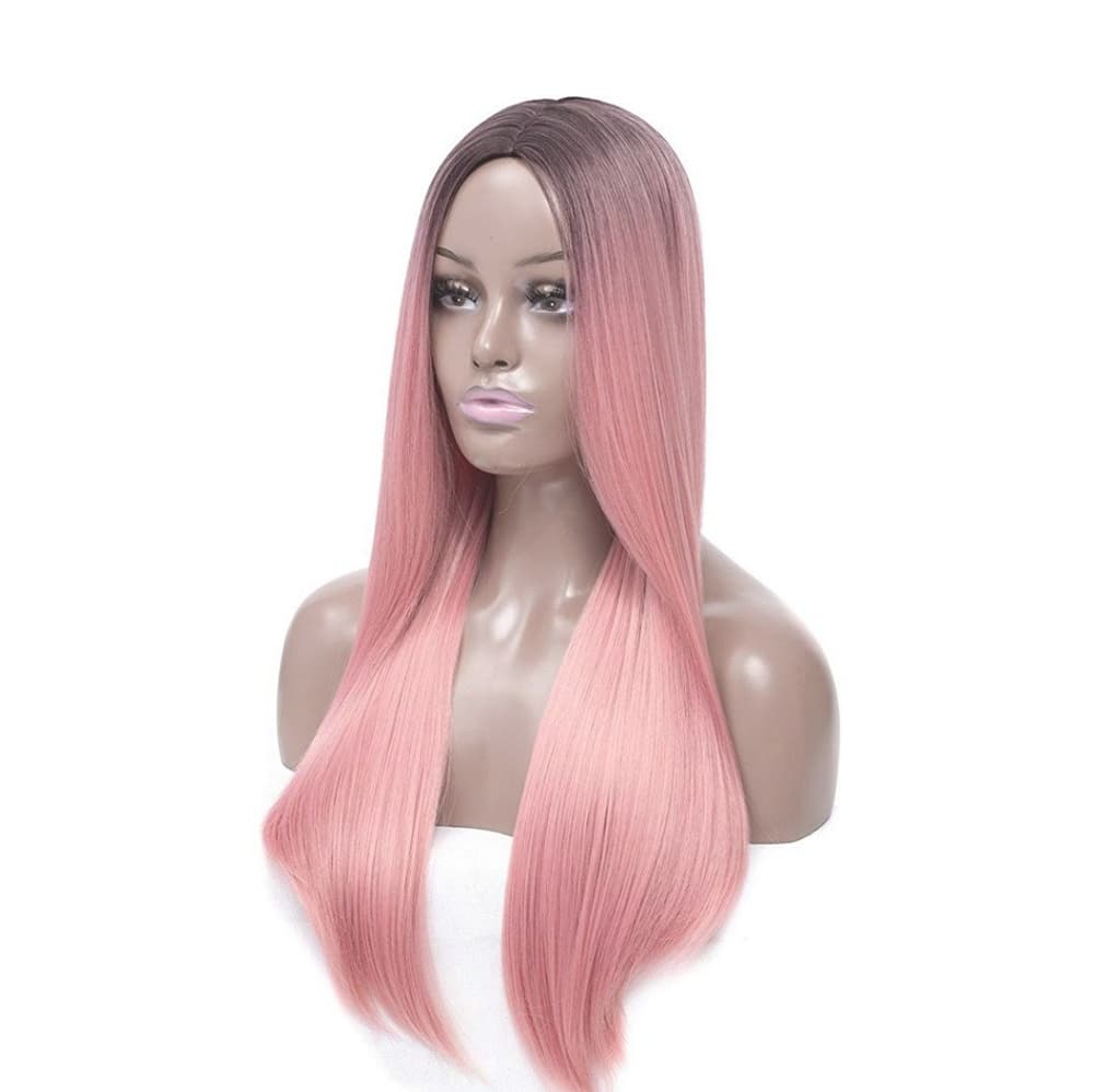 Ombre Pink Beauty Wig - Thumbnail 2