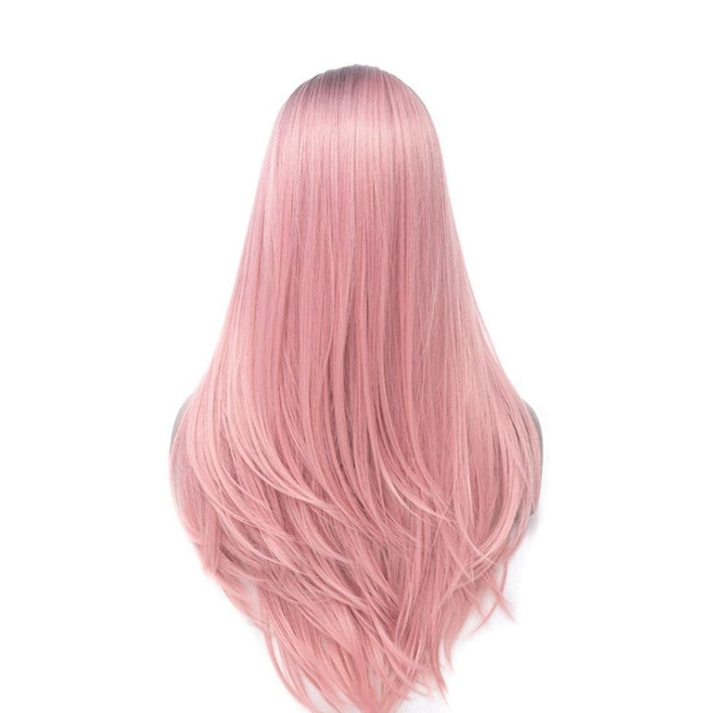 Ombre Pink Beauty Wig - Thumbnail 4