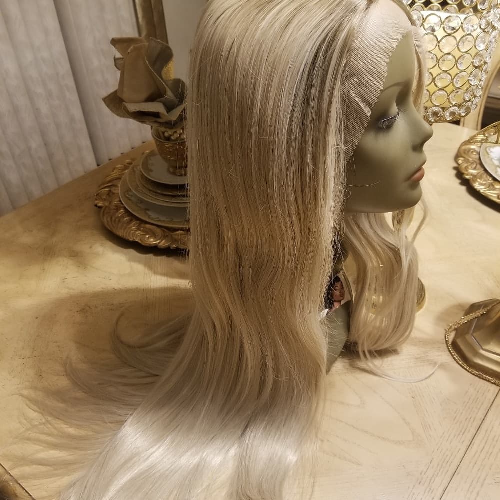 Ombre Blonde Lace Front Wig - Thumbnail 5