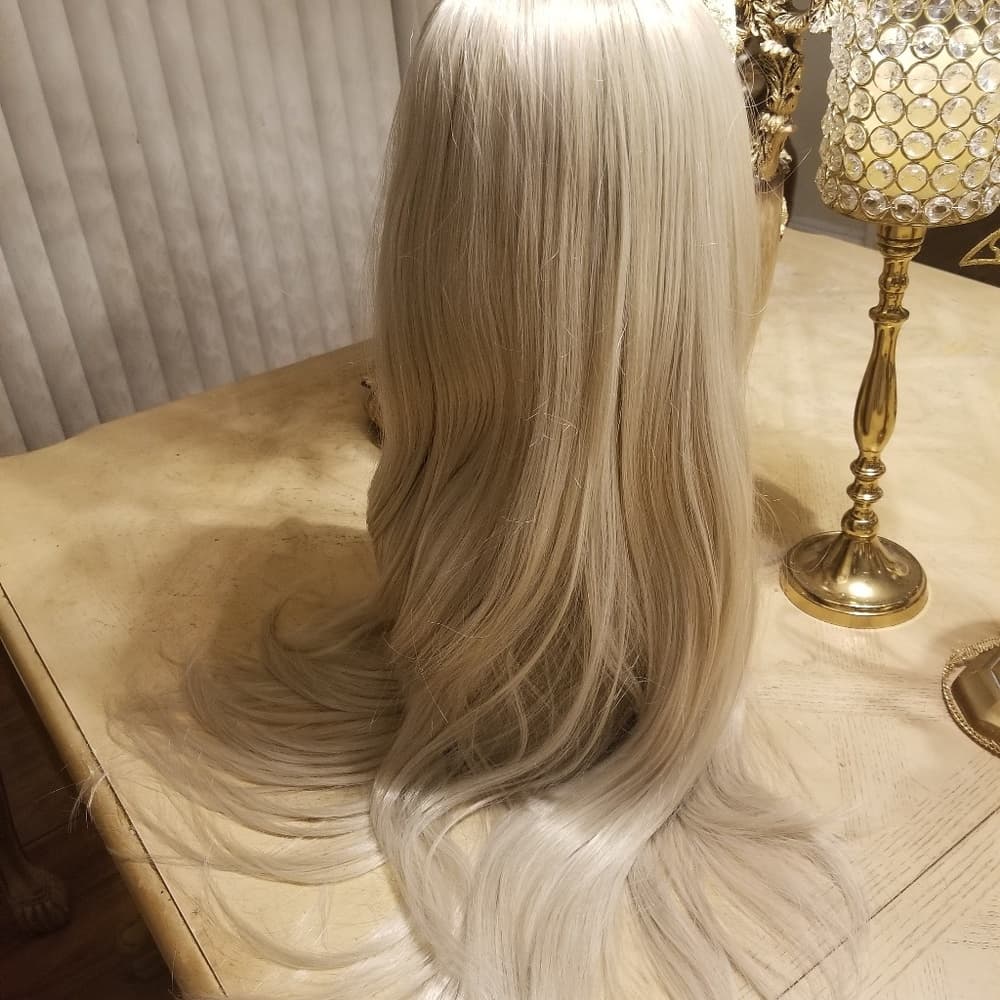 Ombre Blonde Lace Front Wig - Thumbnail 6