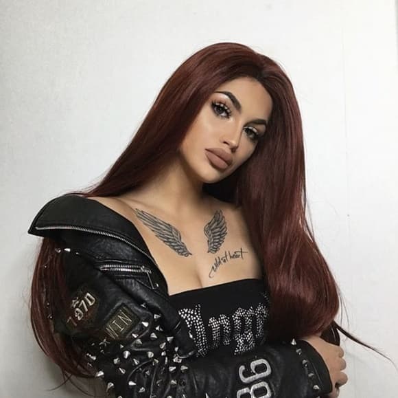 Brown Red Beauty Lace Front Wig - Thumbnail 2