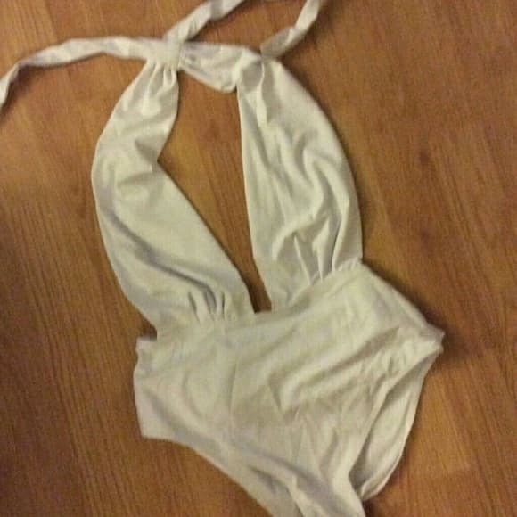 Sexy White Exotic One Piece Bikini - Thumbnail 3