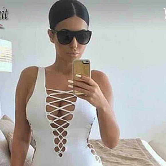 Lace Me Up Beautiful Bikini - Thumbnail 2