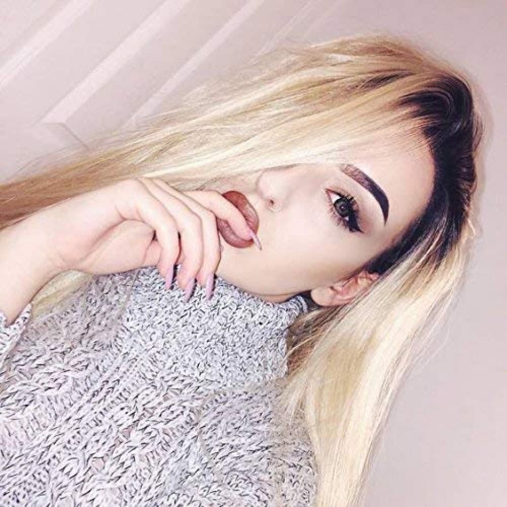 Ombre Blonde Lace Front Wig 22-24 inches - Thumbnail 5