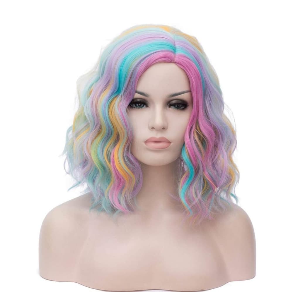 Rainbow Beauty Full Wig - Thumbnail 4