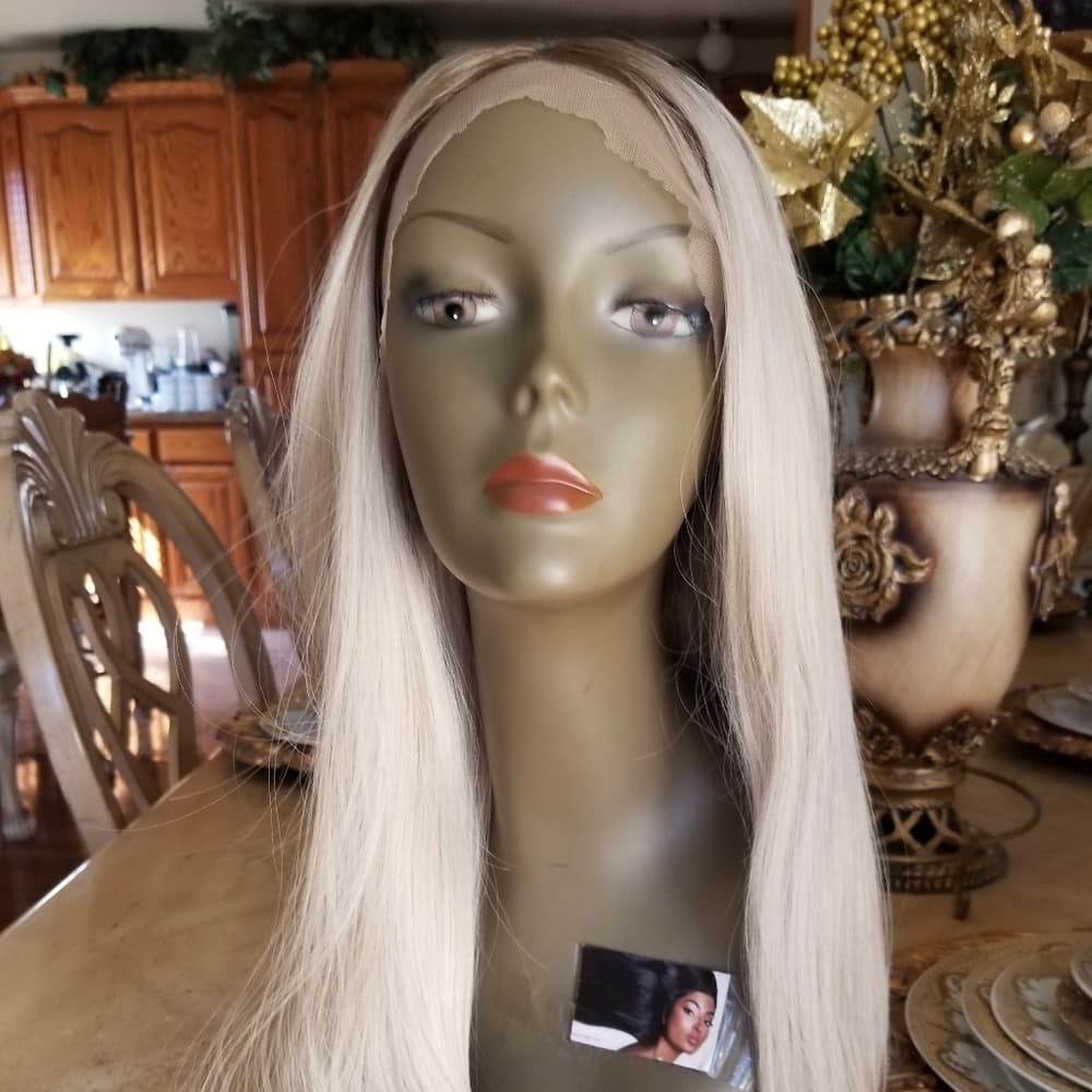 Ombre Blonde Lace Front Wig - Thumbnail 3