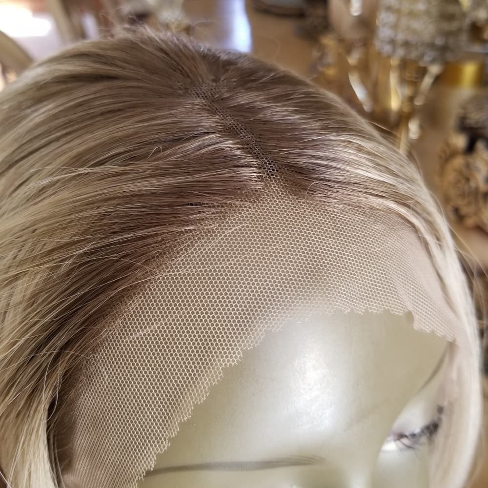 Ombre Blonde Lace Front Wig - Thumbnail 6