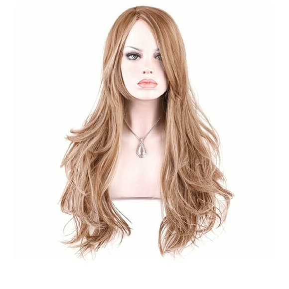 Medium Ash Blonde Wig - Thumbnail 7
