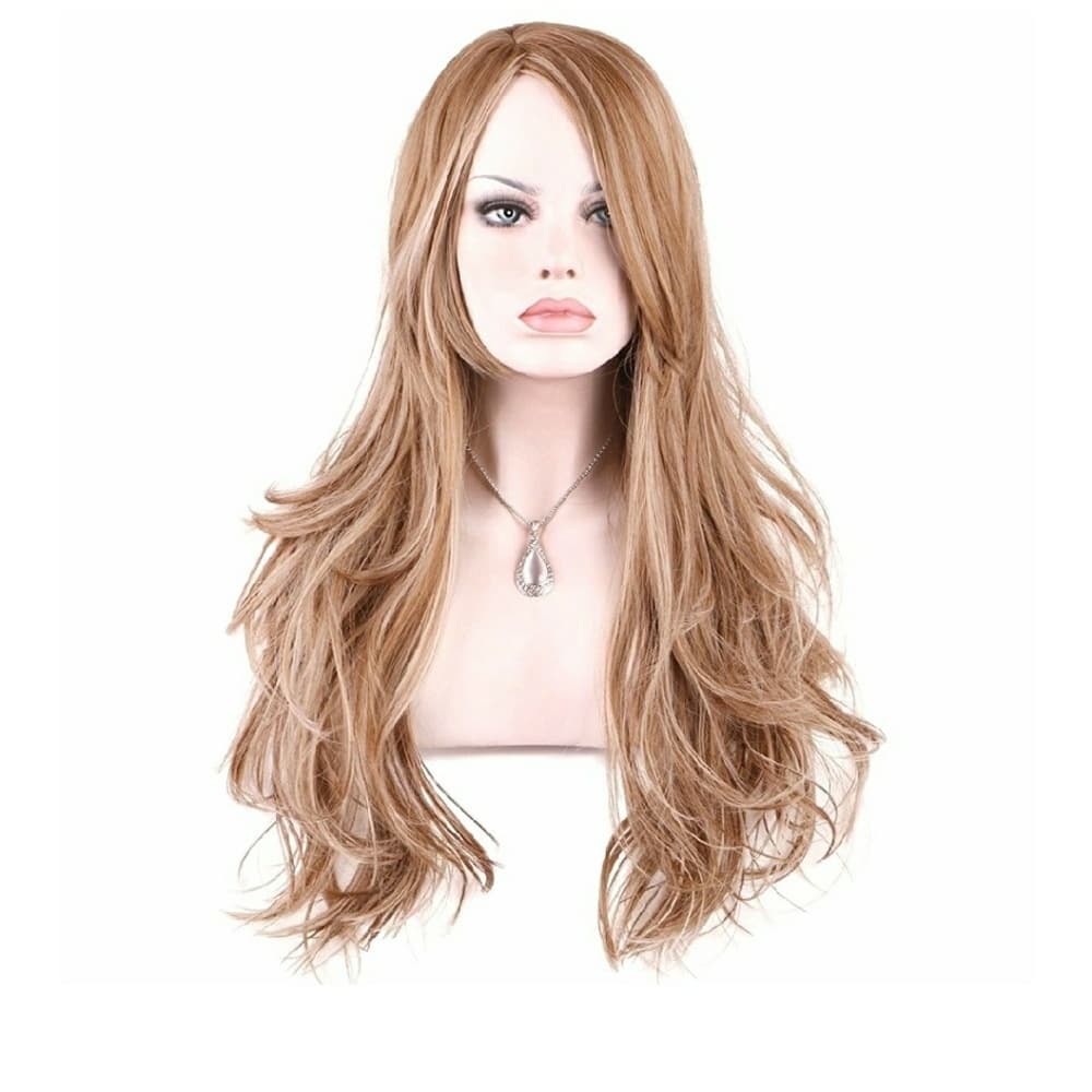 Medium Ash Blonde Wig - Thumbnail 6