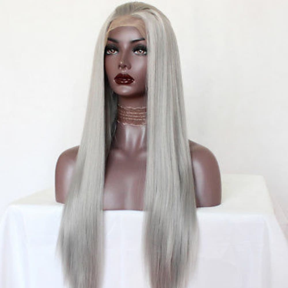 Gray Beauty Lace Front Wig - Thumbnail 5