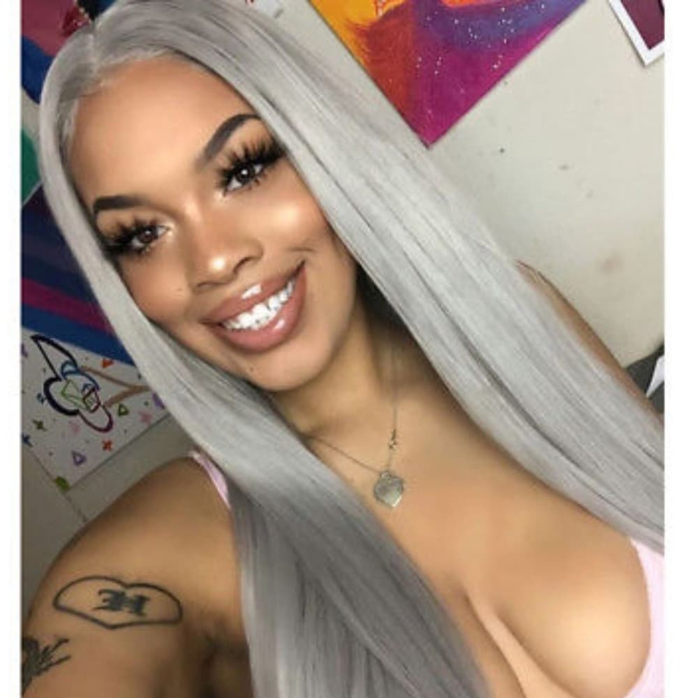 Gray Beauty Lace Front Wig - Thumbnail 7