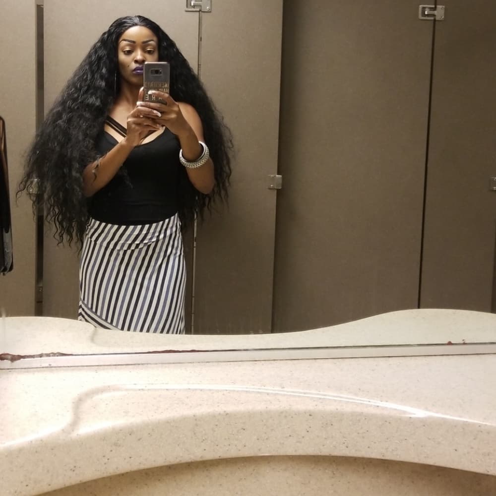 Big Curly Hair Wig - Thumbnail 4