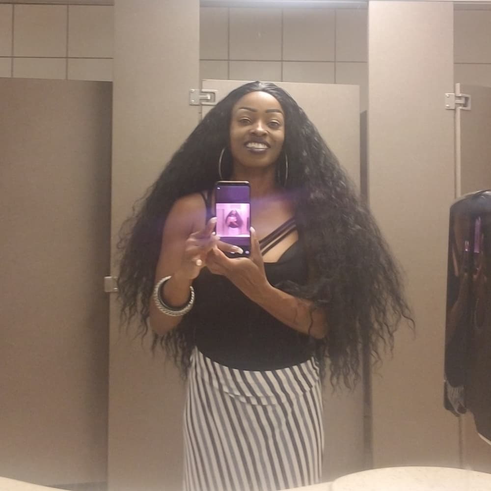 Big Curly Hair Wig - Thumbnail 5