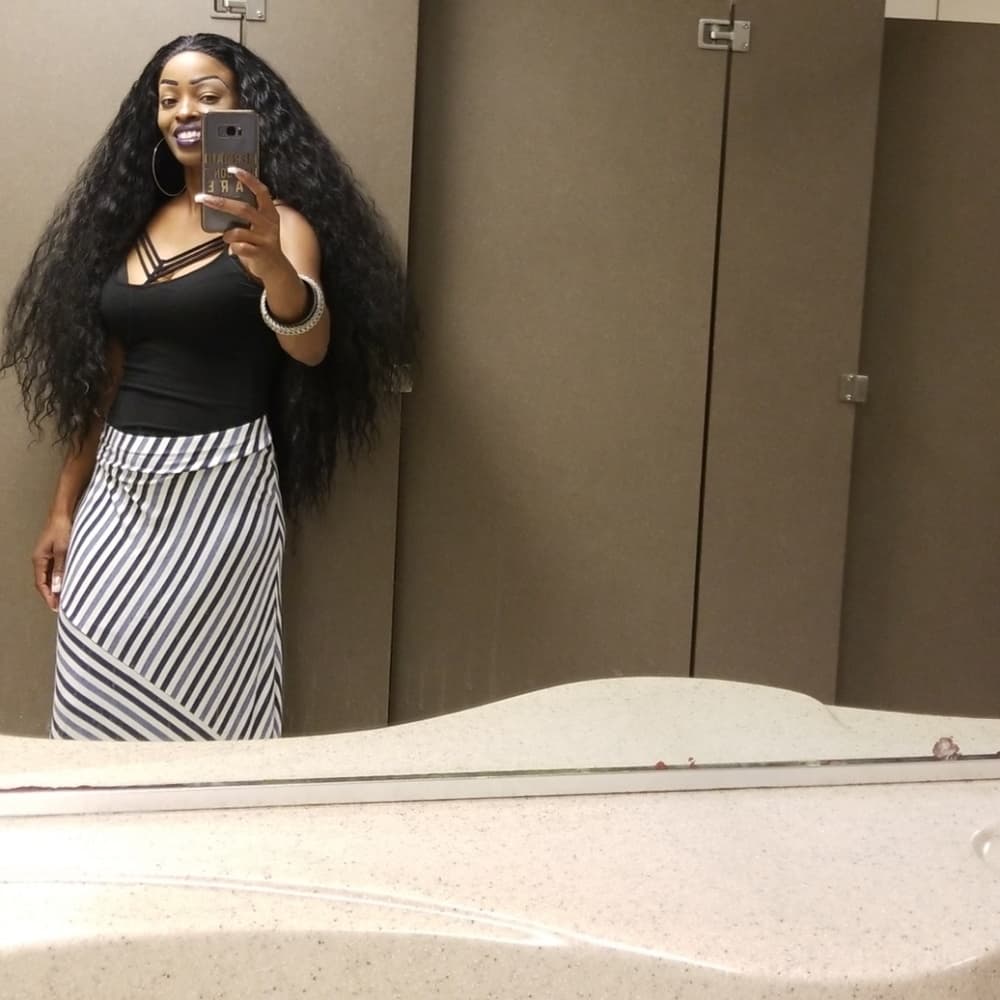Big Curly Hair Wig - Thumbnail 6