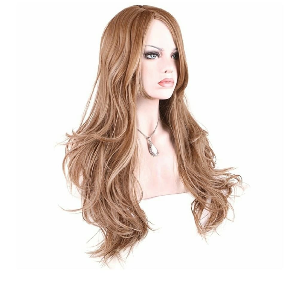 Medium Ash Blonde Wig - Thumbnail 3