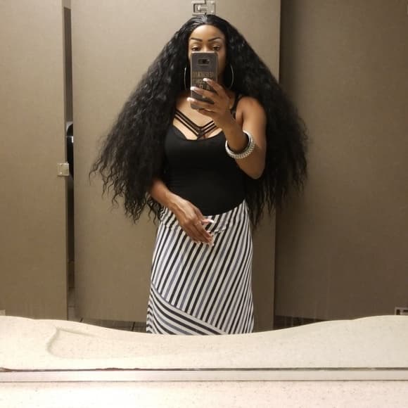 Big Curly Hair Wig - Thumbnail 9