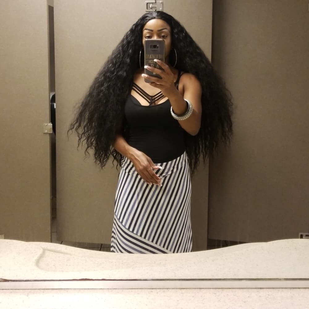 Big Curly Hair Wig - Thumbnail 8