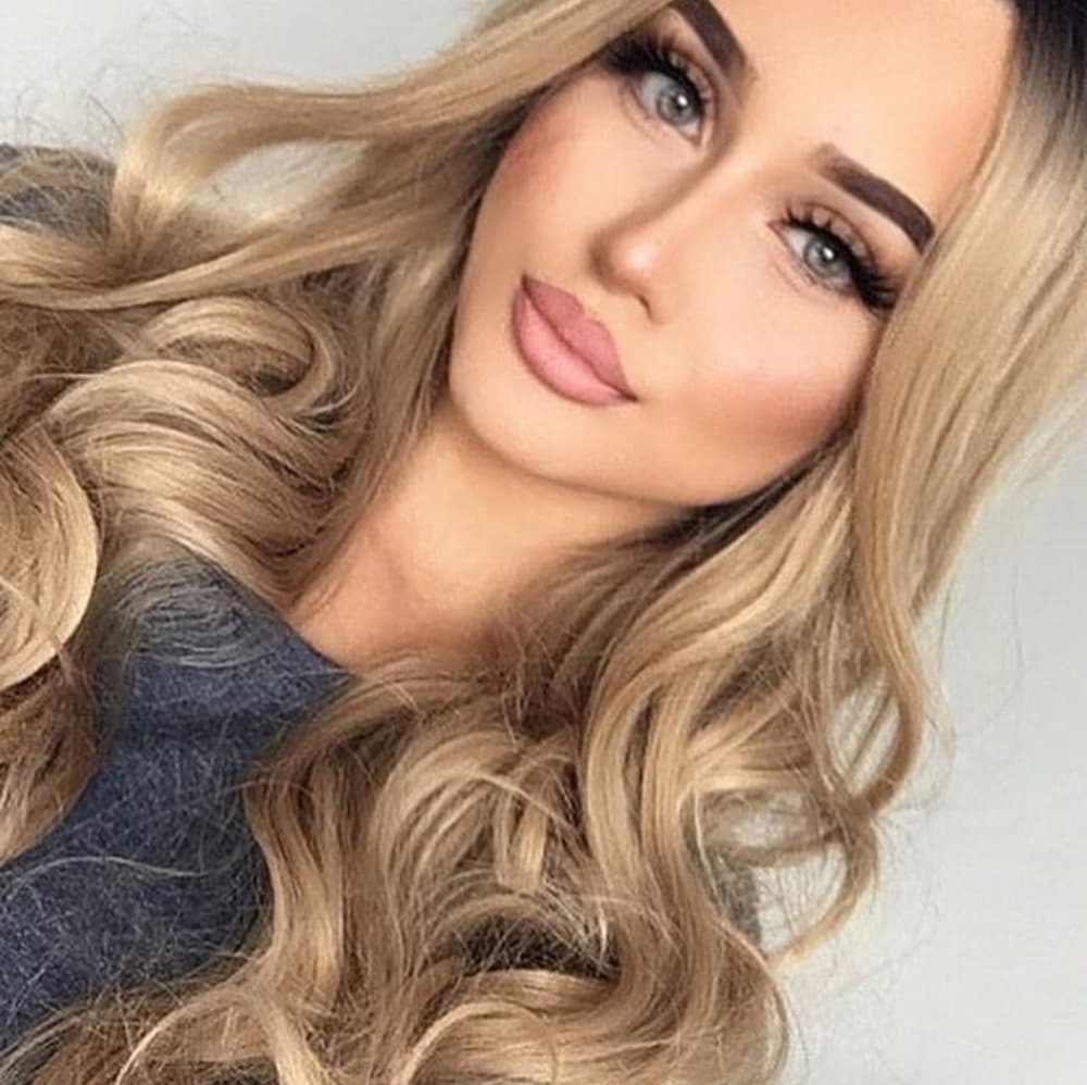 Ombre Blonde Lace Front Wig