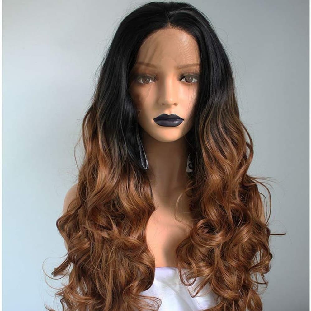 Ombre Beauty Lace Front Wig - Thumbnail 2