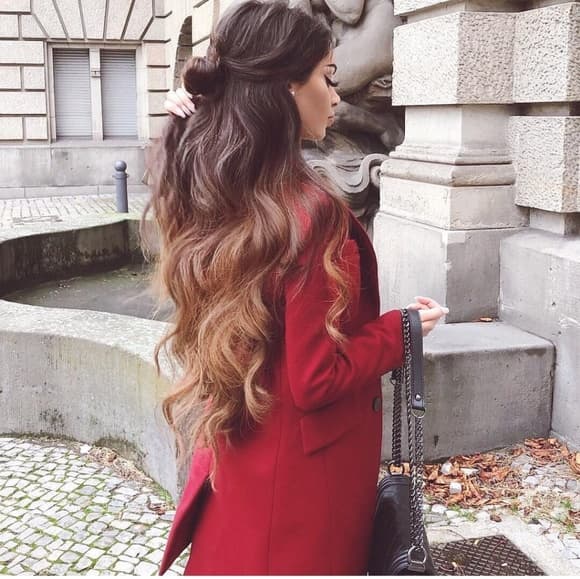 Ombre Beauty Lace Front Wig - Thumbnail 8