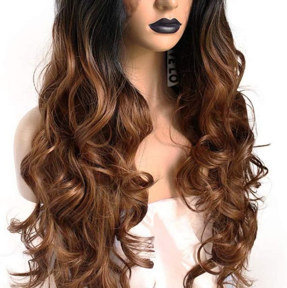 Ombre Beauty Lace Front Wig - Thumbnail 3