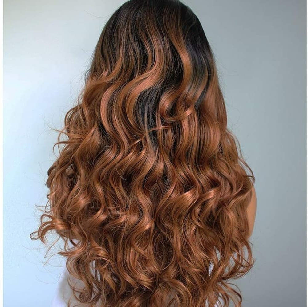 Ombre Beauty Lace Front Wig - Thumbnail 4
