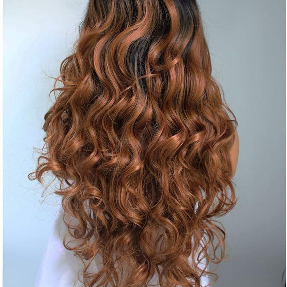 Ombre Beauty Lace Front Wig - Thumbnail 5