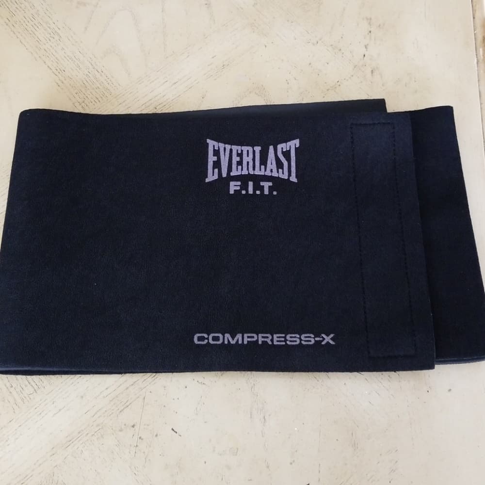 Black Everlast Adjustable Waist Trainer - Thumbnail 4