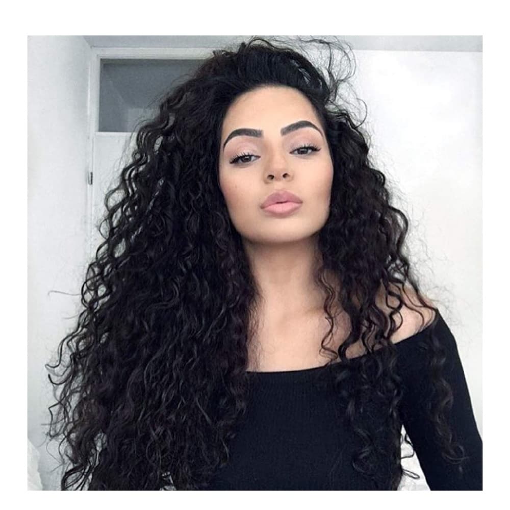 Curly Beauty Lace Front Wig - Thumbnail 7