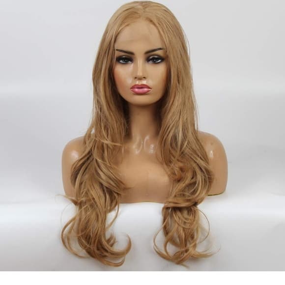 Dark Blonde Lace Front Wig - Thumbnail 5