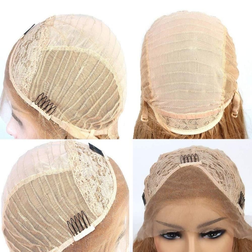 Dark Blonde Lace Front Wig - Thumbnail 3