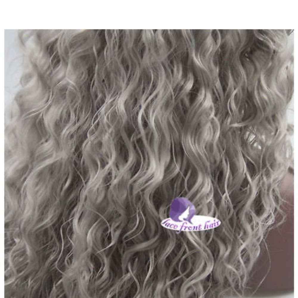Gray Beauty Waves Lace Front Wig - Thumbnail 2