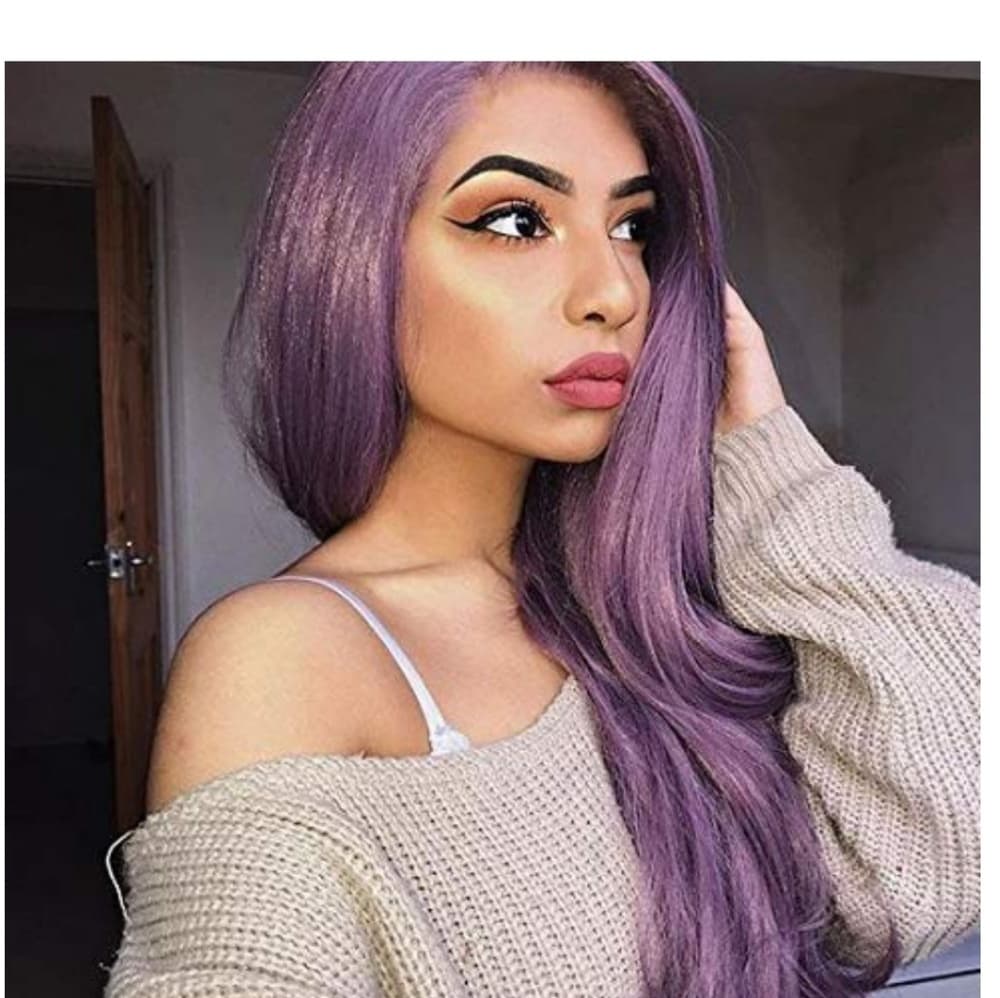 Purple Beauty Lace Front Wig - Thumbnail 4
