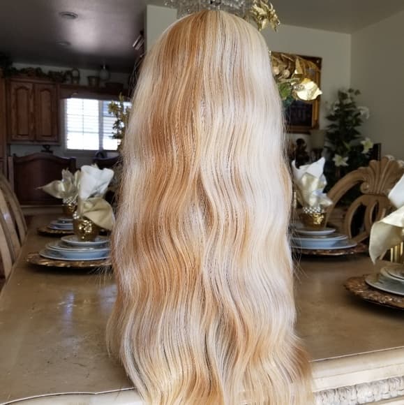 Blonde Beauty Full Wig #24/27 - Thumbnail 9