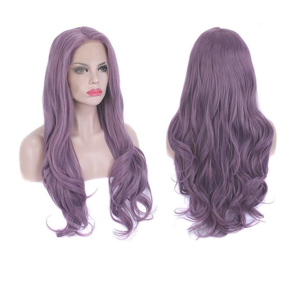 Purple Beauty Lace Front Wig