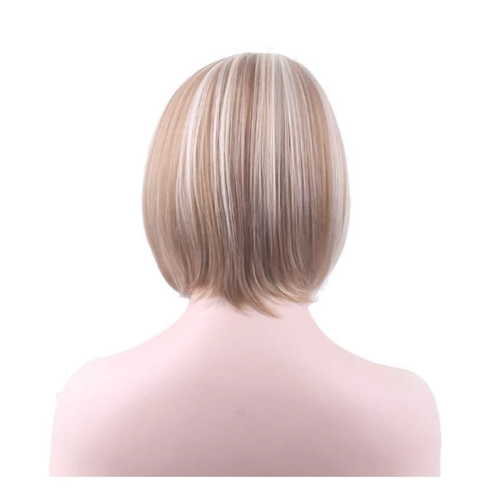 Brown Blonde Mixed Full Wig - Thumbnail 3