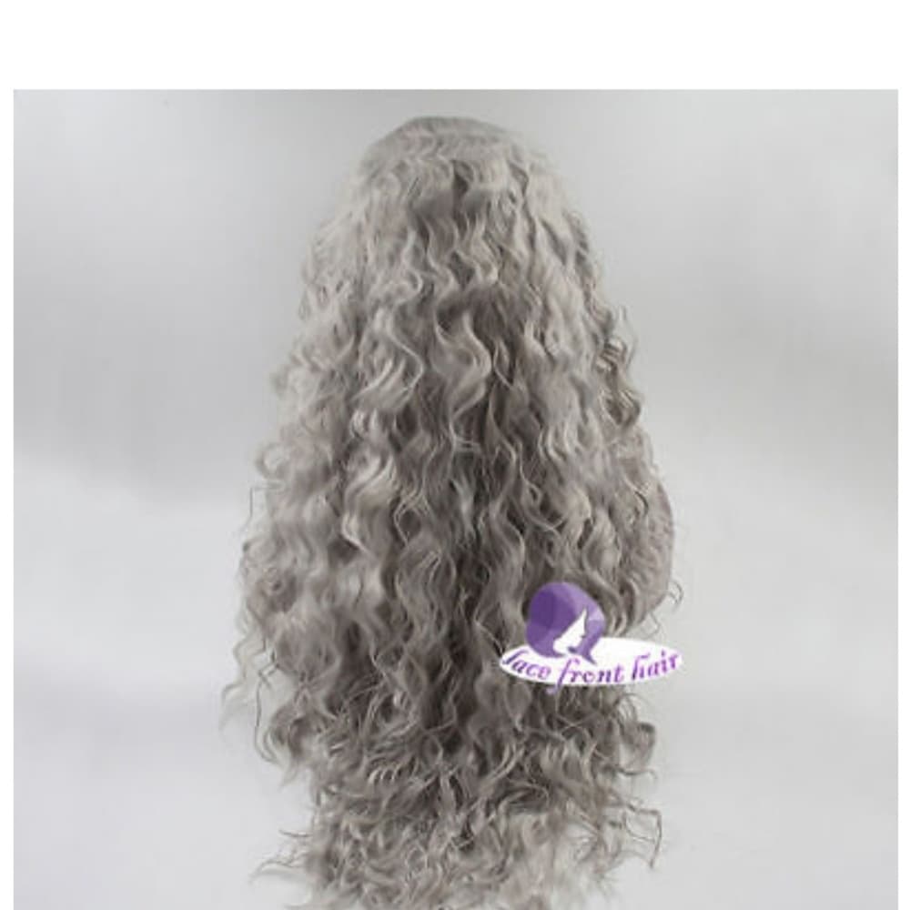 Gray Beauty Waves Lace Front Wig - Thumbnail 3
