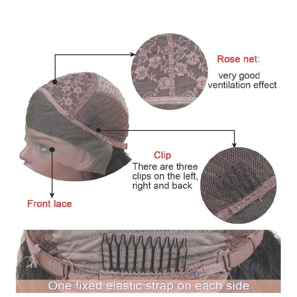 Wavy Beauty Lace Front Wig - Thumbnail 4